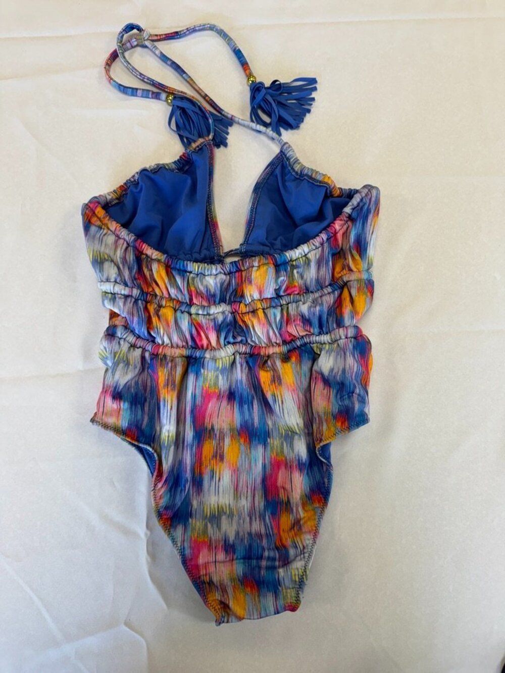 Ramy Brook Ikat Colorful One Piece Swimsuit Size Small S - Picture 10 of 12